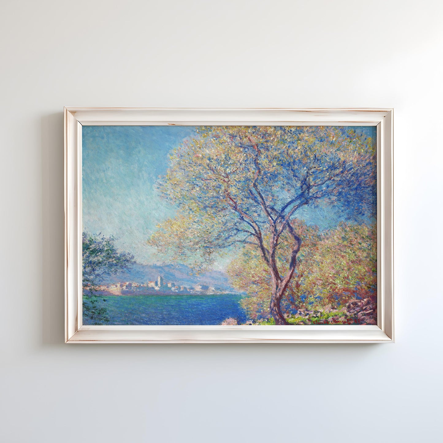 Antibes Seen from La Salis by Claude Monet 1888 | Impressionist Art Print (D0611)