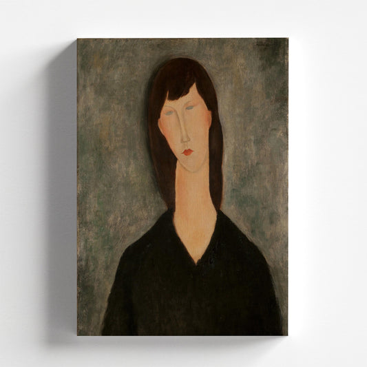 Buste de femme (Busto de mujer) by Amedeo Modigliani 1917-20 | Modern Art Print (D0585)