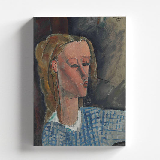 Beatrice Hastings by Amedeo Modigliani 1916 | Modern Art Print (D0589)