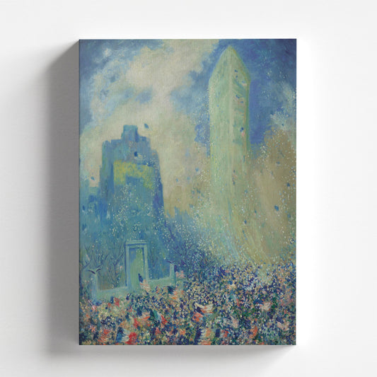 Armistice Day by Theodore Earl Butler c.1918 | Impressionism Art Print (D0397)