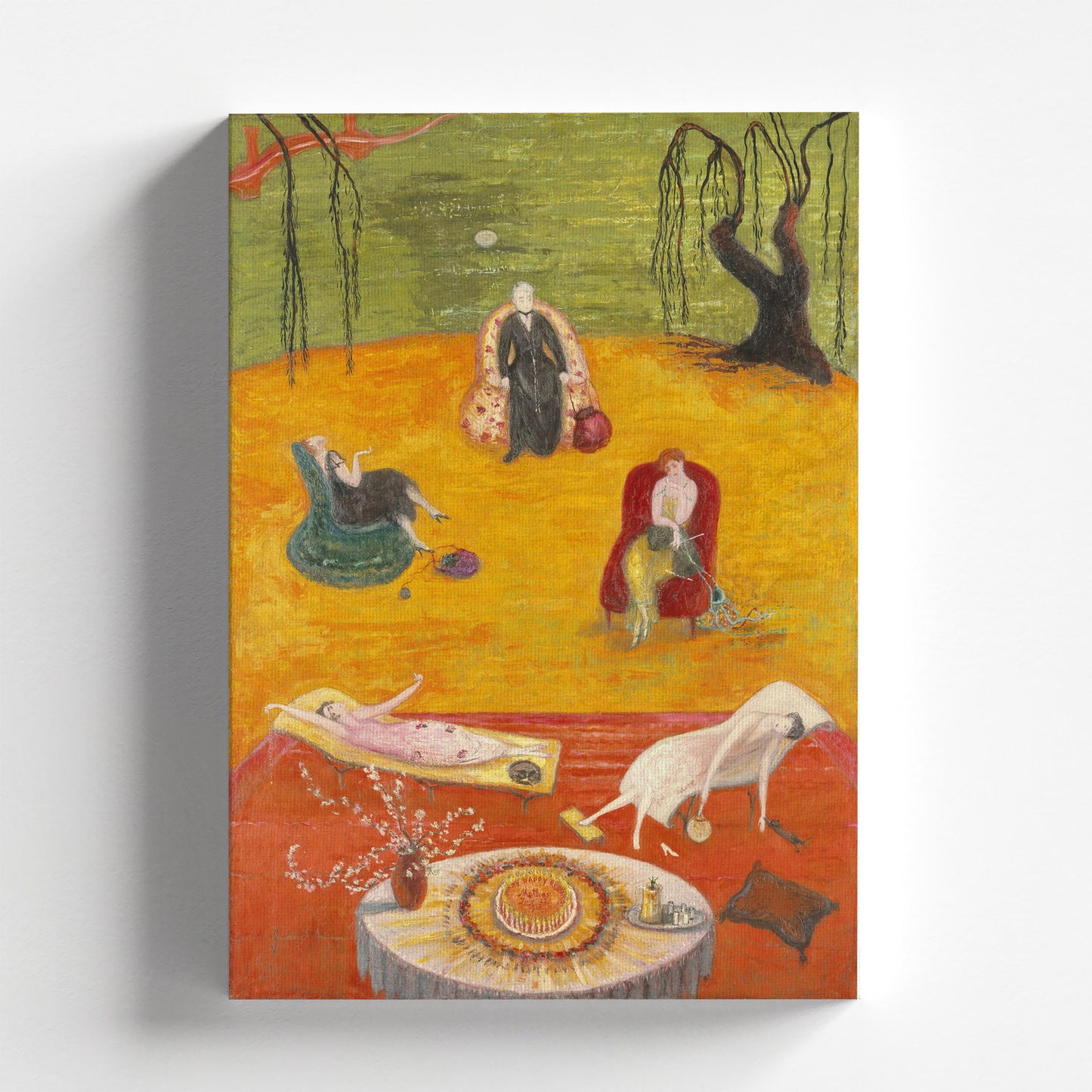 Heat by Florine Stettheimer 1919 | Modern Art Print (D0382)