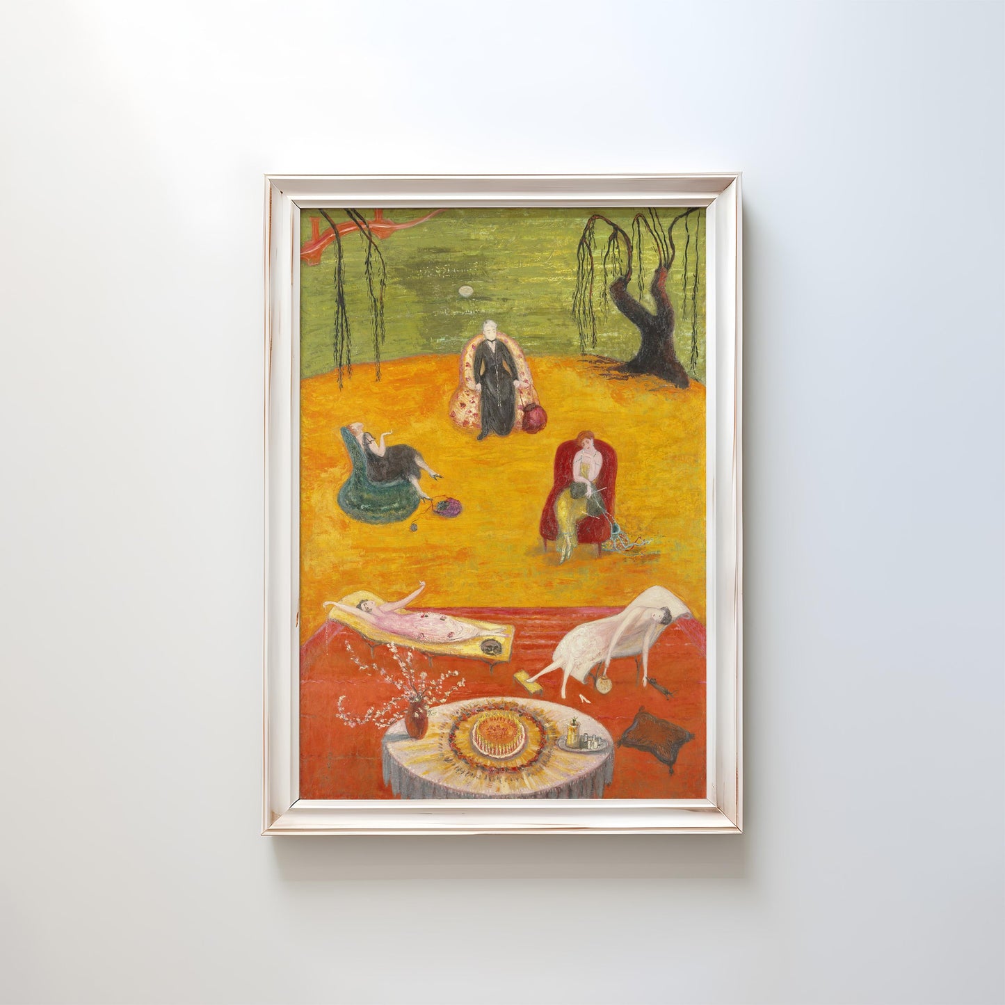 Heat by Florine Stettheimer 1919 | Modern Art Print (D0382)