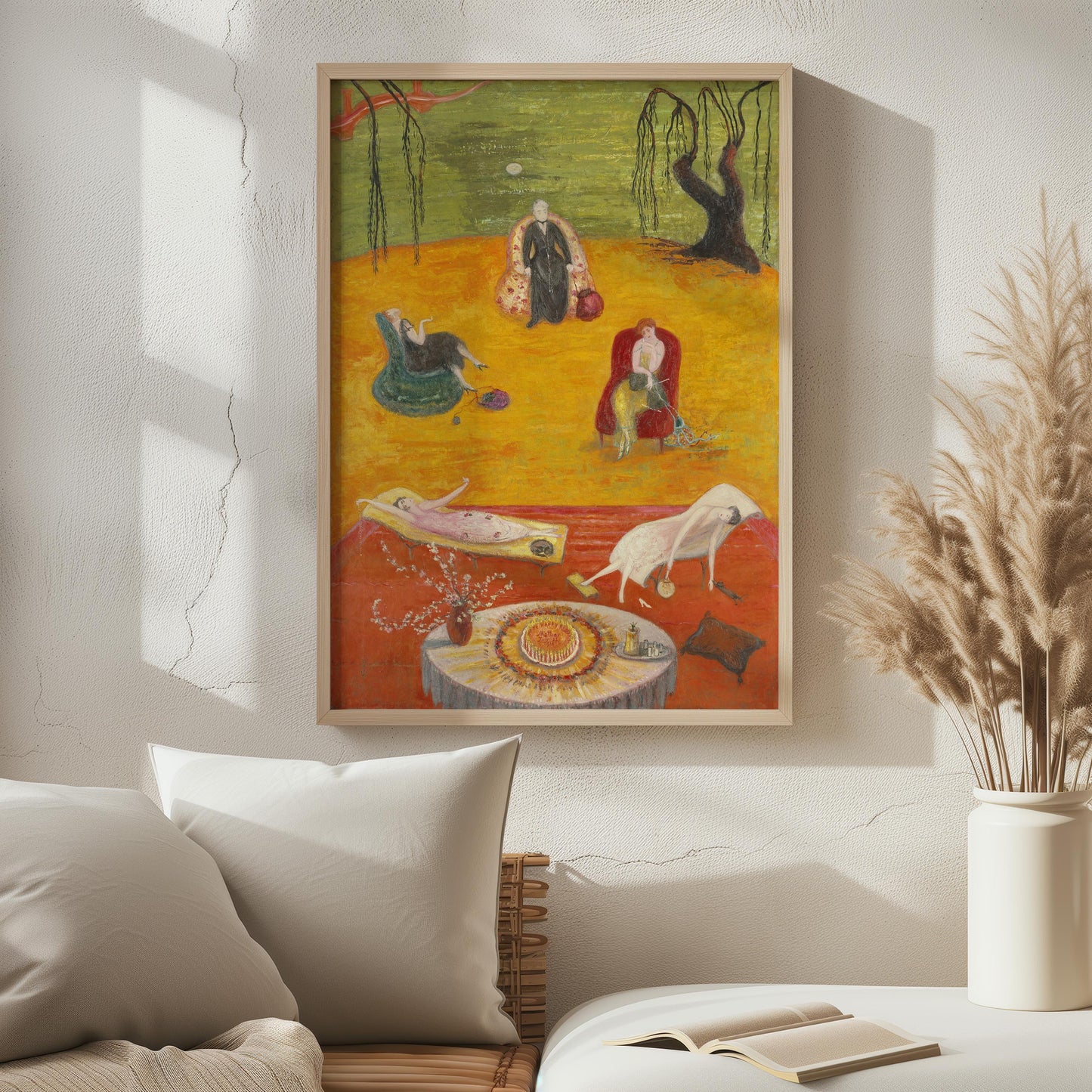 Heat by Florine Stettheimer 1919 | Modern Art Print (D0382)