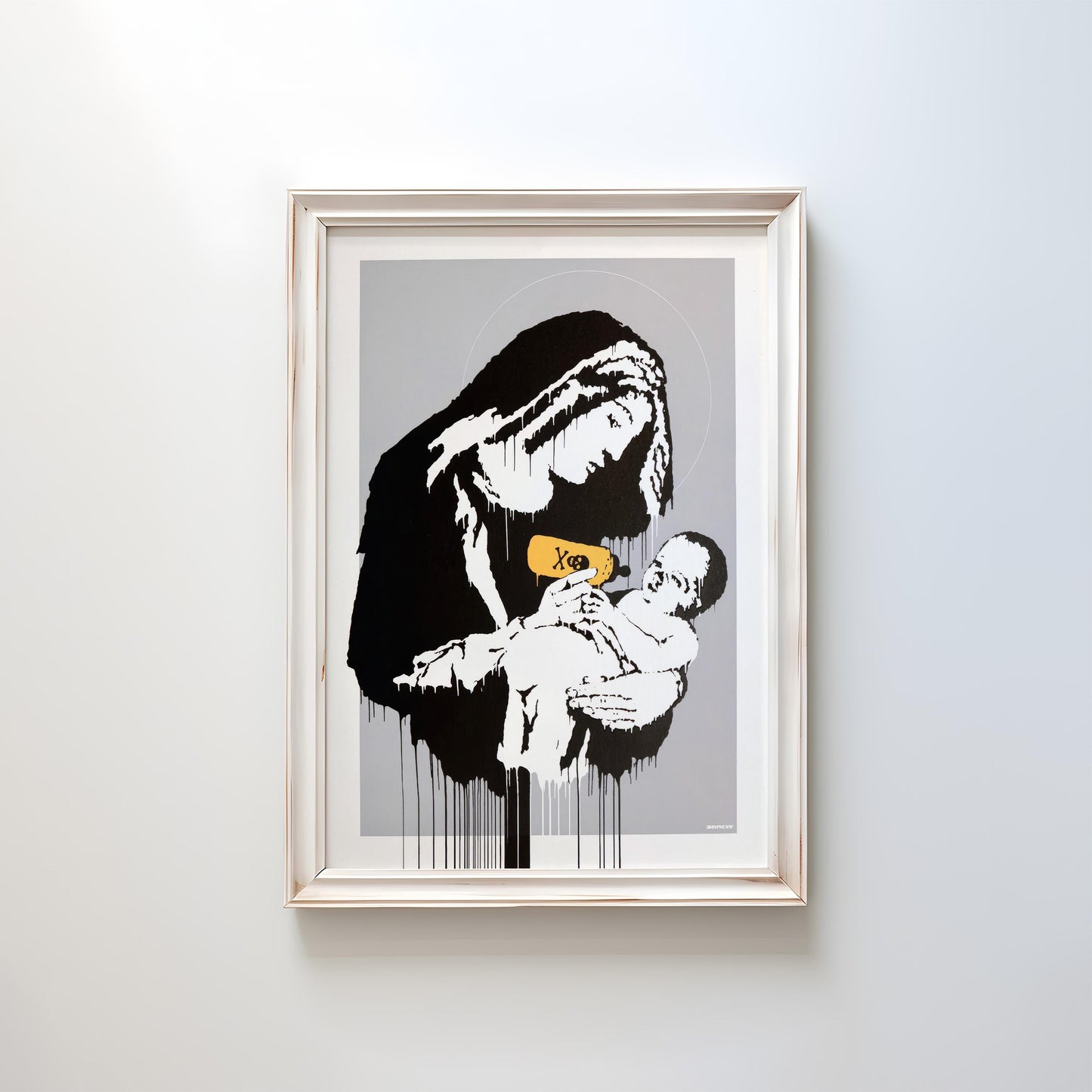 Toxic Mary by Banksy 2004 | Street Art Print (B7989)