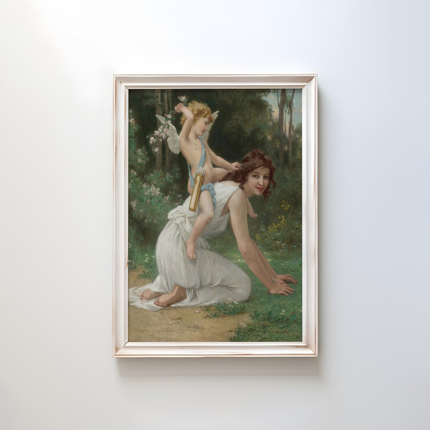 Venus and Cupid by Guillaume Seignac | Academic Art Print (B4177)