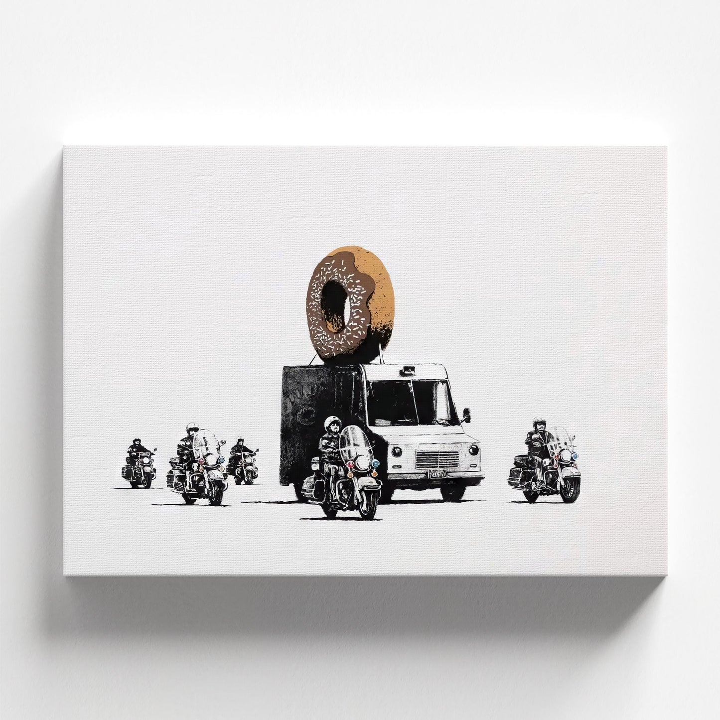 Donuts (Chocolate) by Banksy 2009 | Street Art Print (B7976)