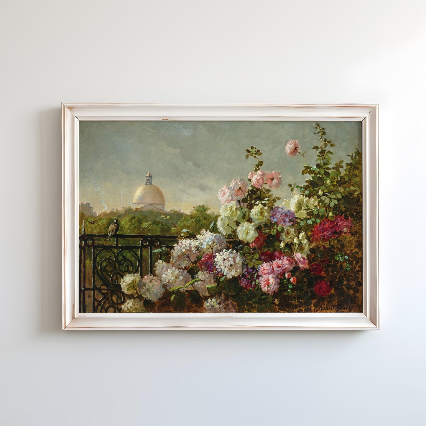 From the Terrace by Abbott Fuller Graves | Impressionism Art Print (D0401)