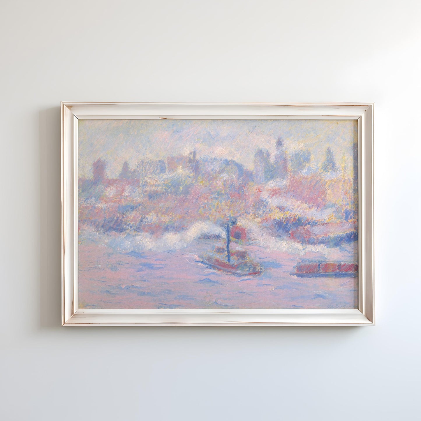 East River by Theodore Earl Butler 1900 | Impressionism Art Print (D0396)