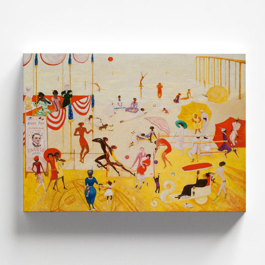 Asbury Park South by Florine Stettheimer 1920 | Modern Art Print (D0384)