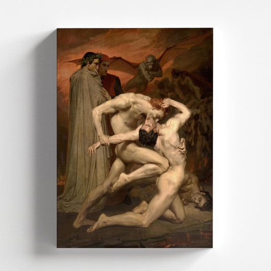 Dante and Virgile by William-Adolphe Bouguereau 1850 | Academic Art Print (B4036)