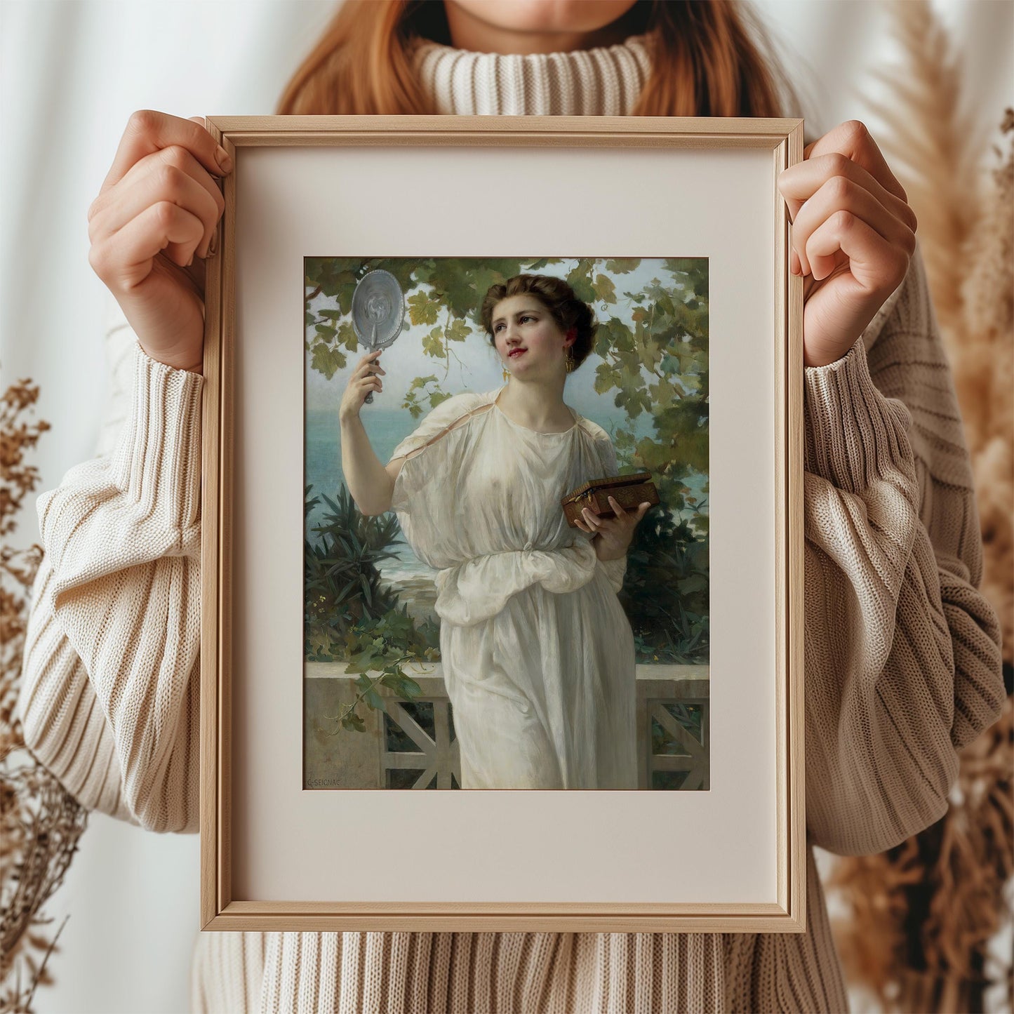 Admiring Beauty by Guillaume Seignac | Academic Art Print (B4172)