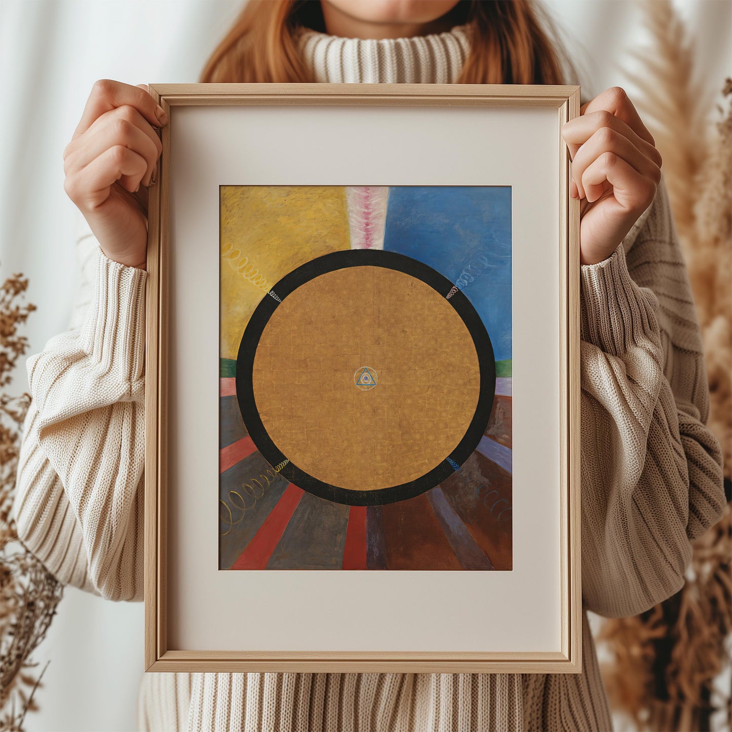 Group X, Altarpiece, No. 3 by Hilma af Klint 1915 | Abstract Art Print (B6242)