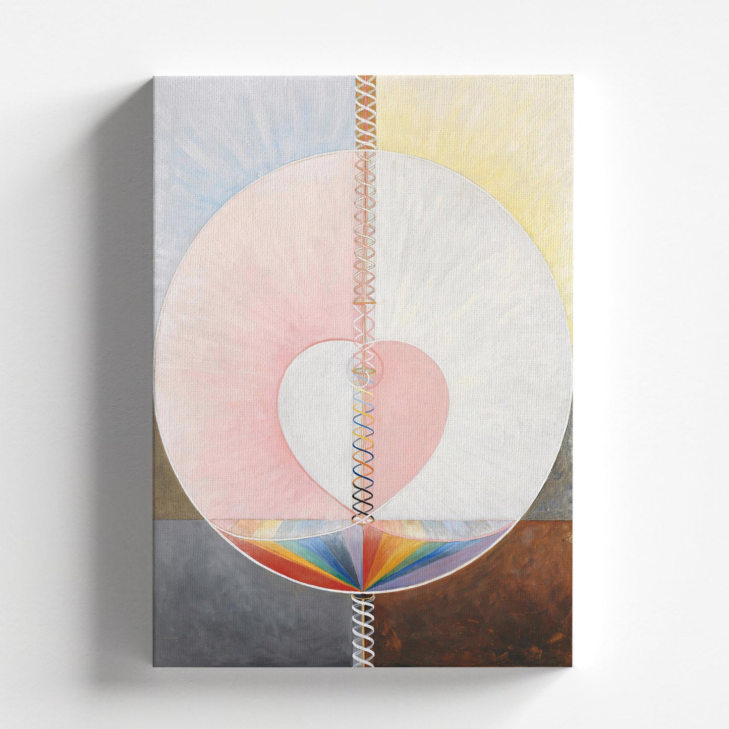 What a Human Being Is by Hilma af Klint 1910 | Abstract Art Print (B4758)