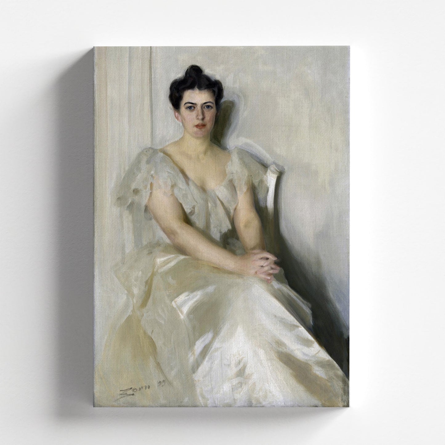 Frances Folsom Cleveland by Anders Zorn 1899 | Swedish Art Print (D0874)