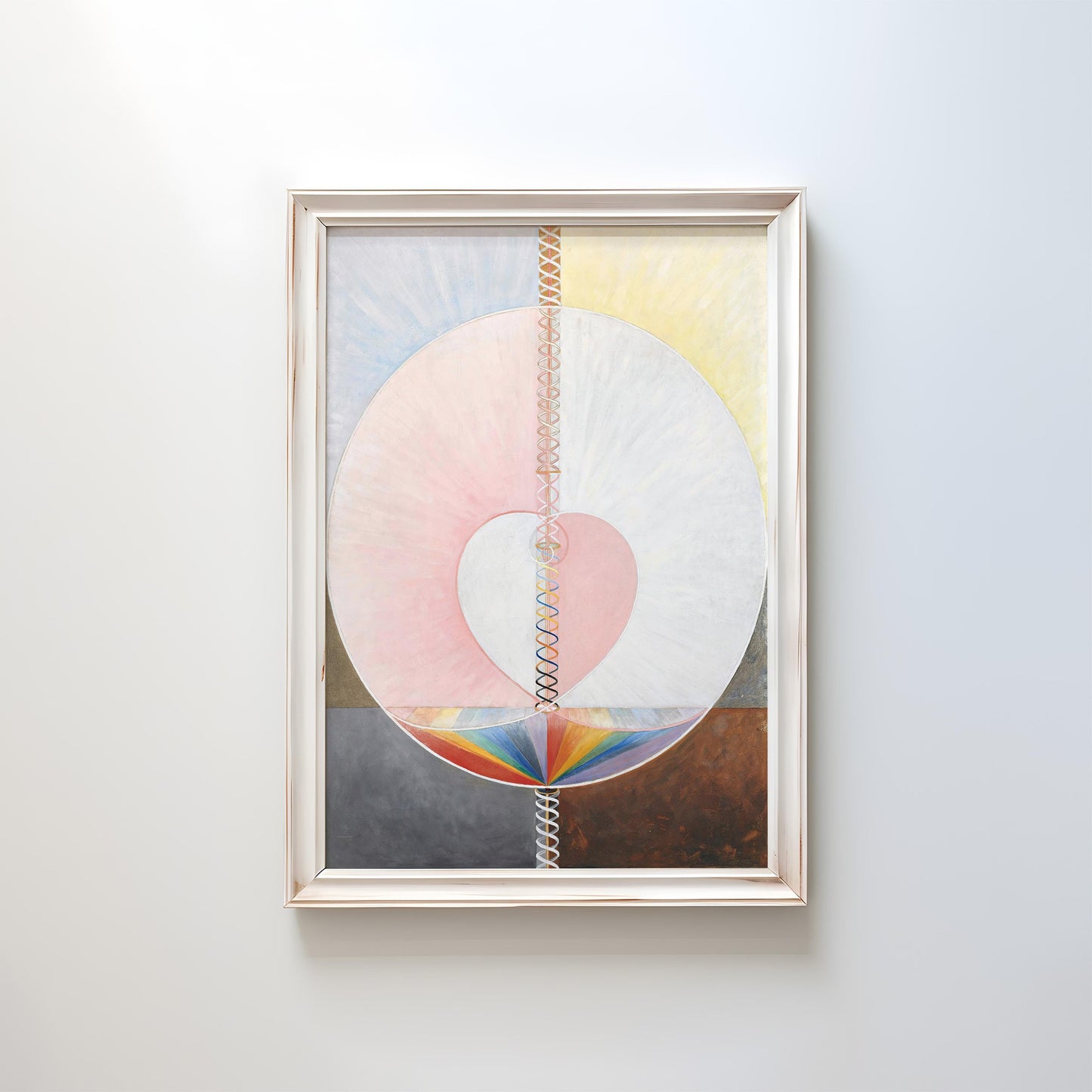 What a Human Being Is by Hilma af Klint 1910 | Abstract Art Print (B4758)