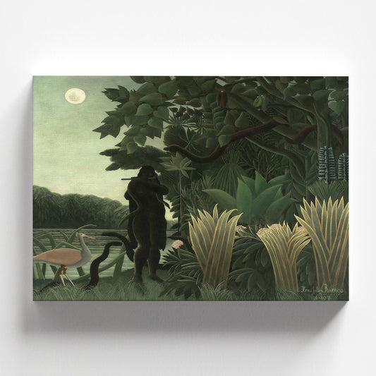 The Snake Charmer (La Charmeuse de serpents) by Henri Rousseau 1907 | Naïve Art Print (D0730)