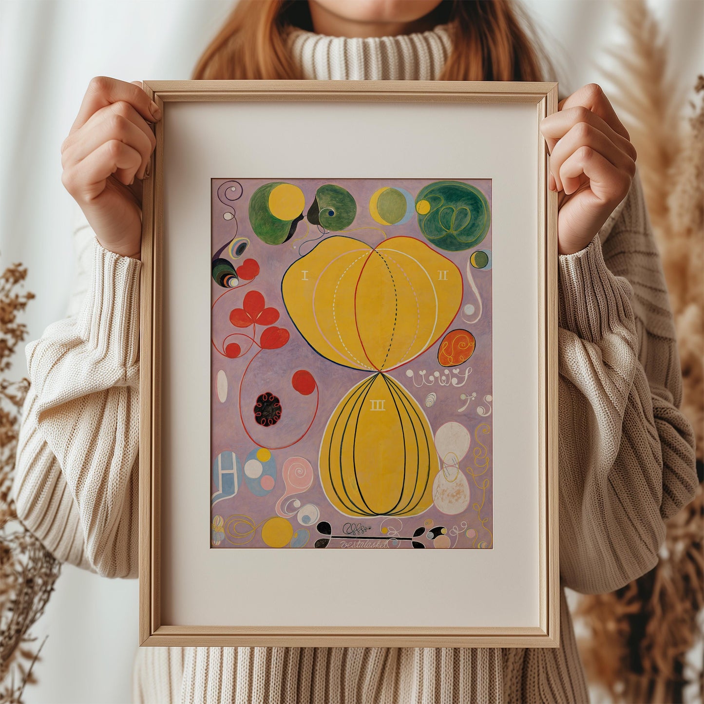 The Ten Largest, No. 7, Adulthood by Hilma af Klint 1907 | Abstract Art Print (B4744)