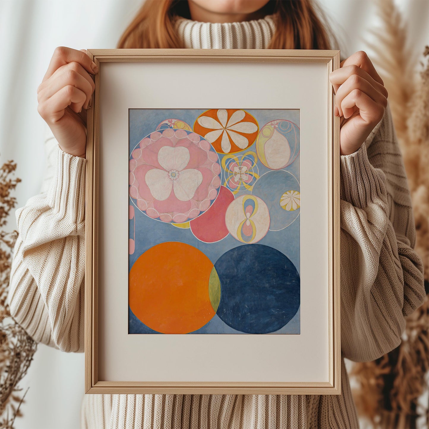 The Ten Largest, No. 2, Childhood by Hilma af Klint 1907 | Abstract Art Print (B4739