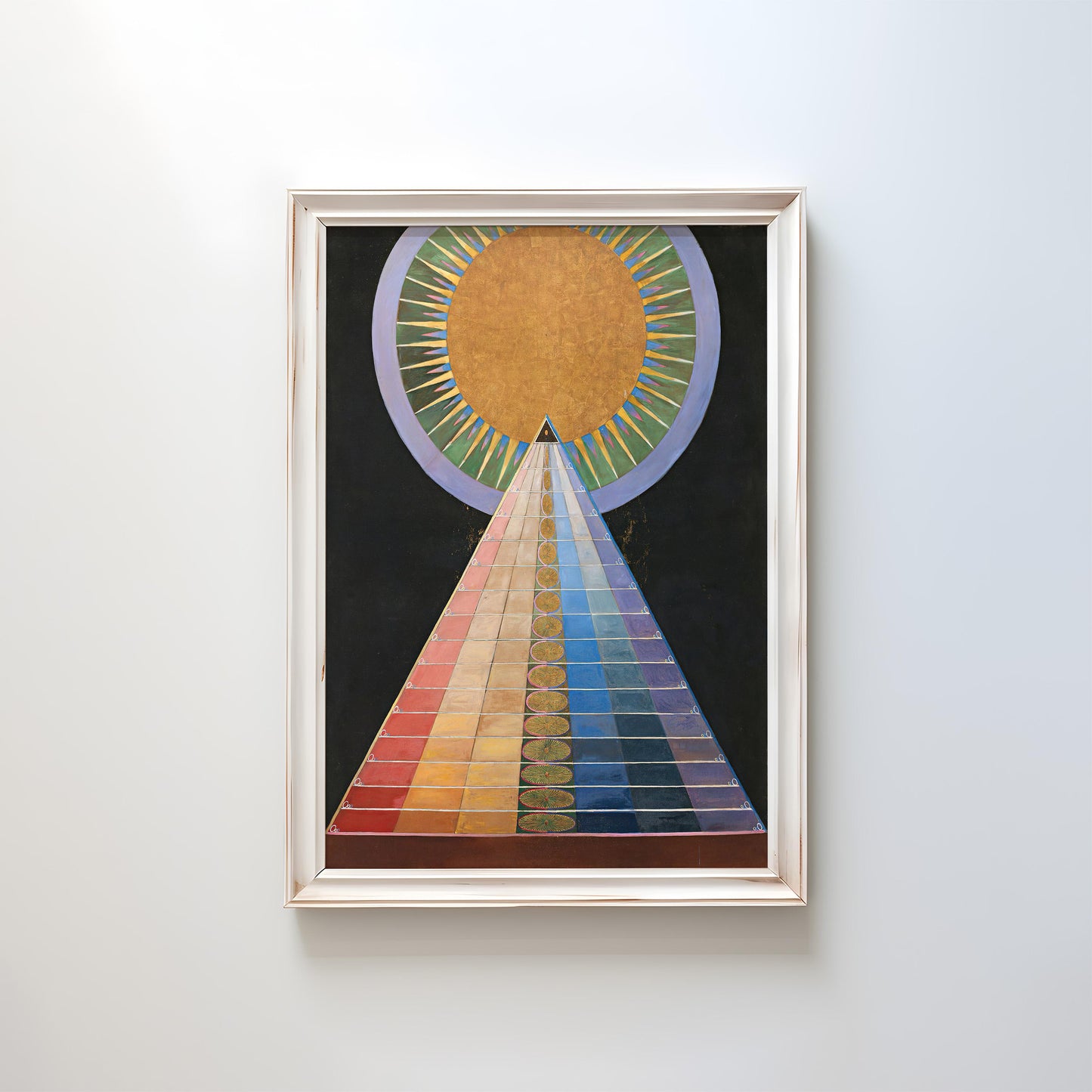 Group X, Altarpiece, No.1 by Hilma af Klint 1915 | Abstract Art Print (B6240)