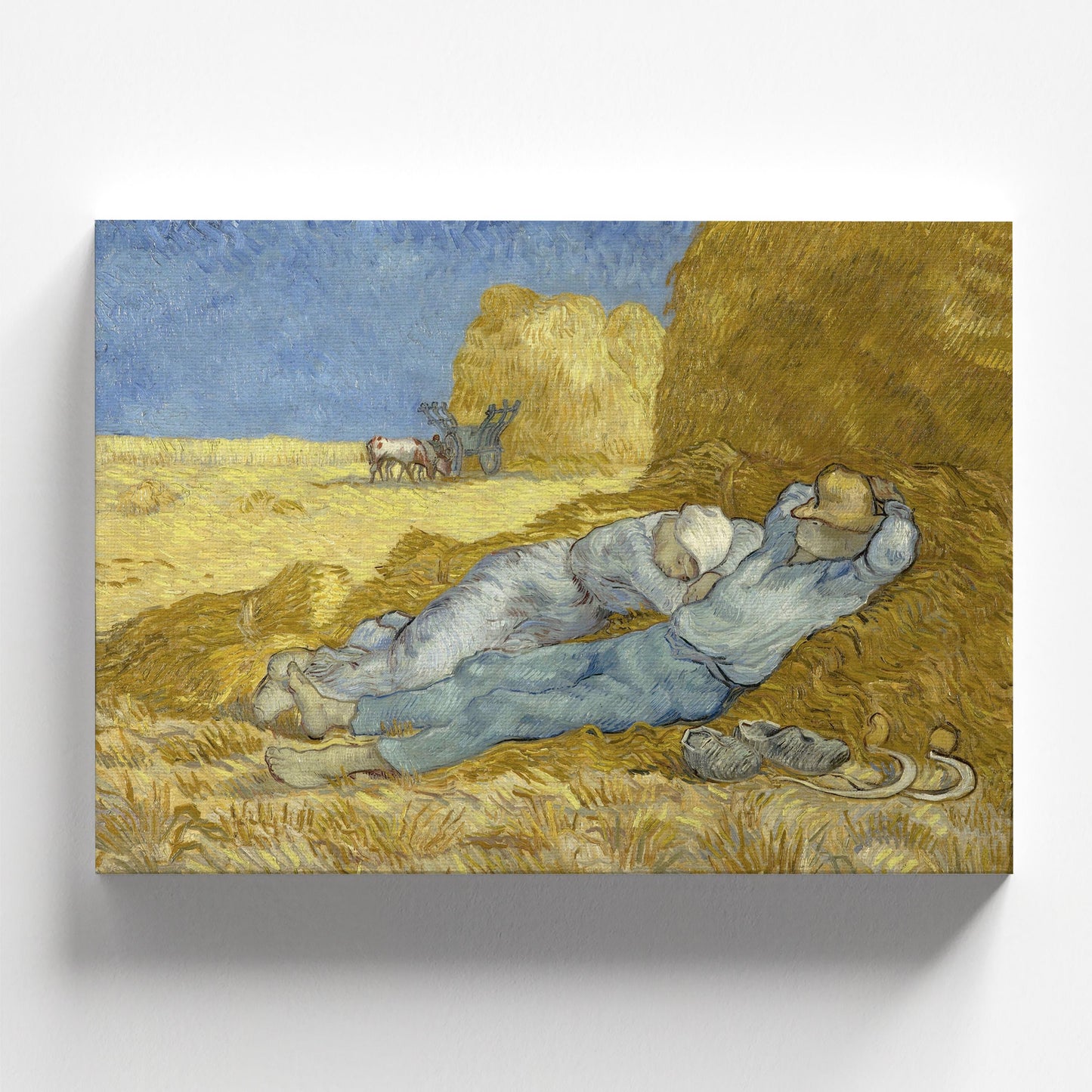 The Siesta (after Millet) by Vincent van Gogh 1890 | Post-Impressionist Art Print (D0709)