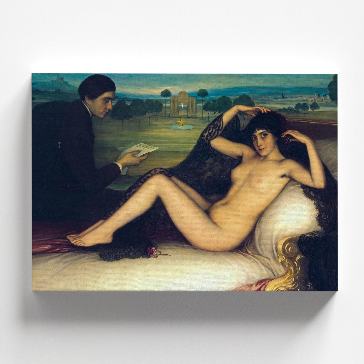 Venus of Poetry by Julio Romero de Torres 1913 | Spanish Art Print (D0761)