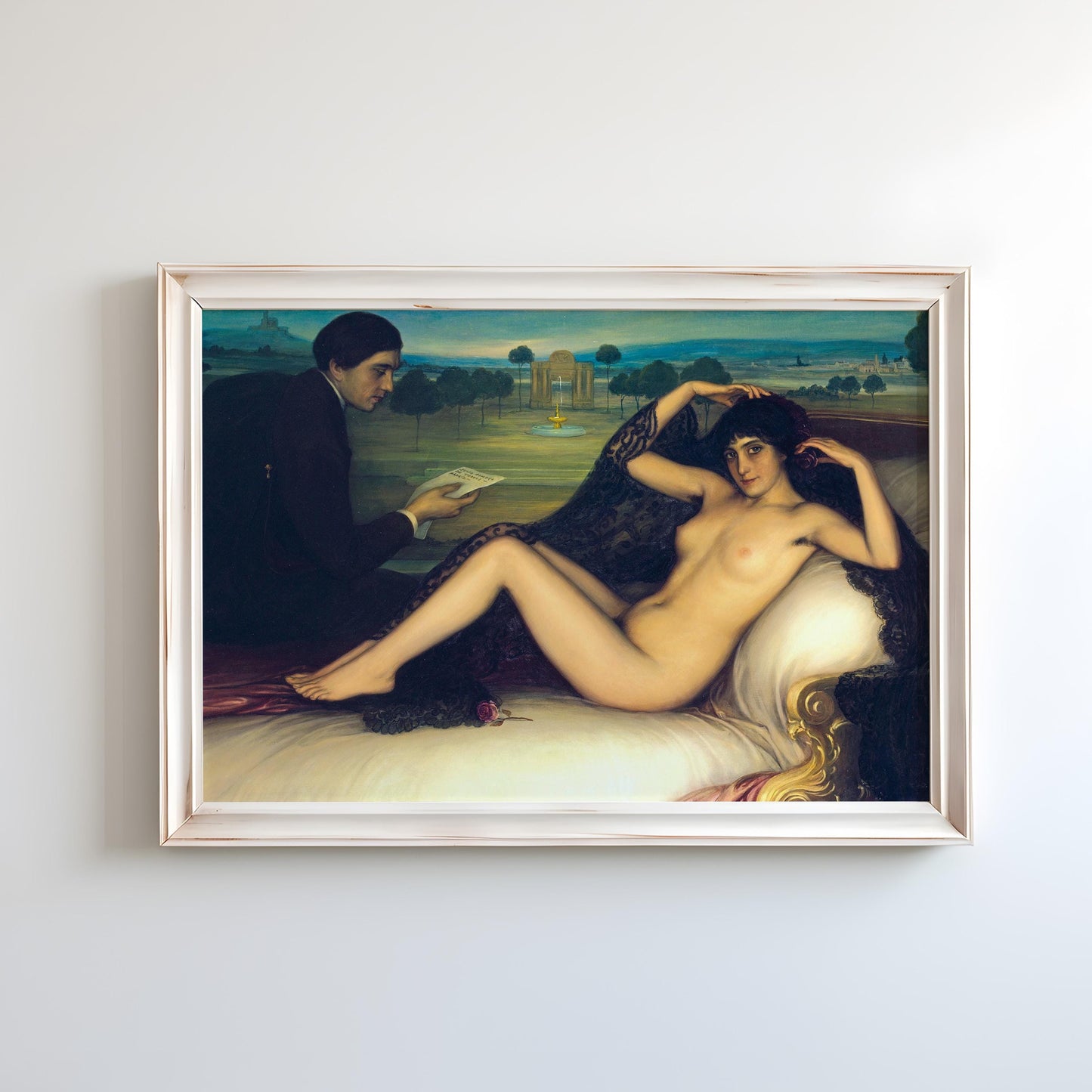 Venus of Poetry by Julio Romero de Torres 1913 | Spanish Art Print (D0761)