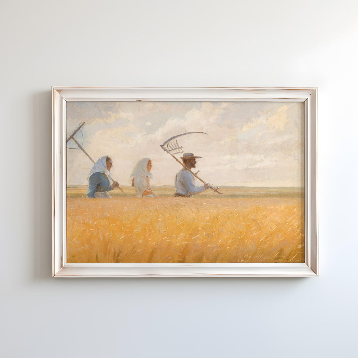 Harvest Time by Anna Ancher 1901 | Danish Art Print (D0759)