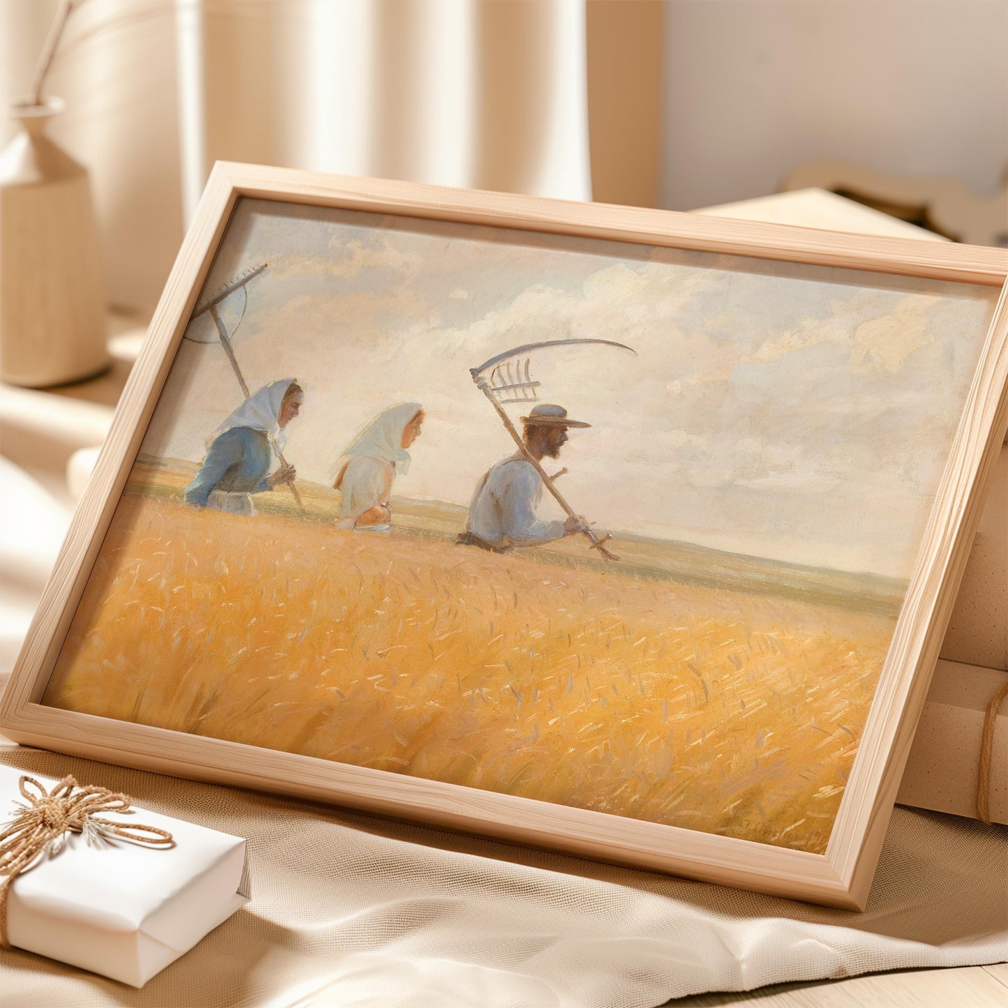 Harvest Time by Anna Ancher 1901 | Danish Art Print (D0759)