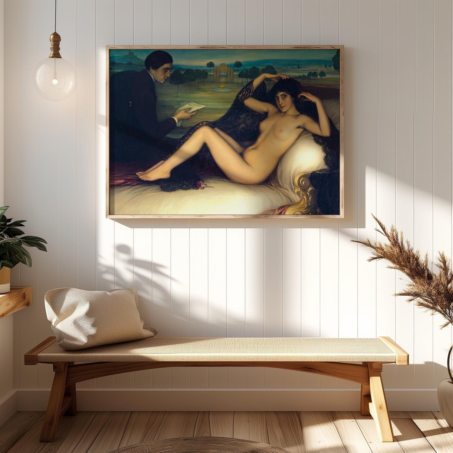 Venus of Poetry by Julio Romero de Torres 1913 | Spanish Art Print (D0761)